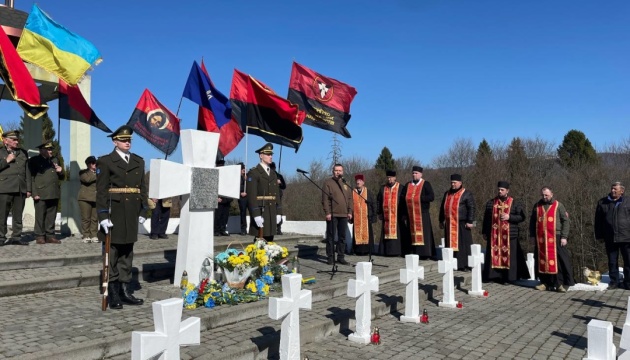 На Львівщині вшанували пам’ять воїнів Карпатської України
