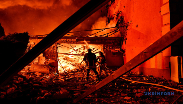 Росіяни вдарили дронами по Запоріжжю / Фото: Дмитро Смольєнко. Укрінформ