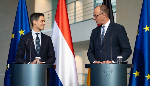 Посилення оборони та підтримка України: новий прем’єр Нідерландів провів першу зустріч з Мерцом