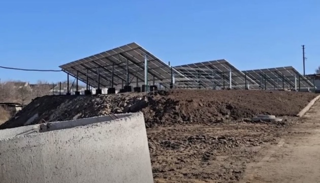 У Великоолександрівській громаді на Херсонщині запрацювала ще одна сонячна електростанція