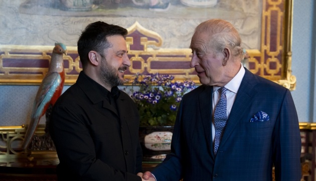 Zelensky meets King Charles III at Buckingham Palace
