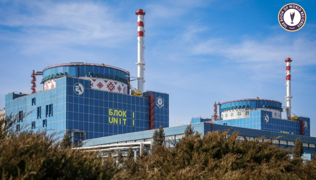 Хмельницьку АЕС прикрасив рекордний мурал завдовжки 220 метрів