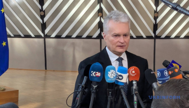 ロシアへの圧力を強める必要がある＝ナウセーダ・リトアニア大統領