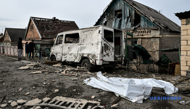 ロシア軍、ウクライナ南部ザポリッジャを無人機で攻撃　死者２名、負傷者６名