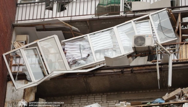 Ataque ruso a Dnipró: Dañado un edificio de 14 plantas y hay 7 heridos
