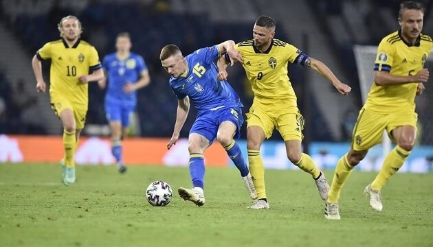 Букмекери зробили прогноз на відбірковий футбольний матч Україна - Швеція