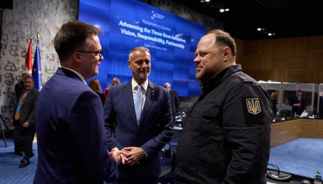 Стефанчук - учасниками саміту Тримор’я: Є уникальный шанс разом написати історію