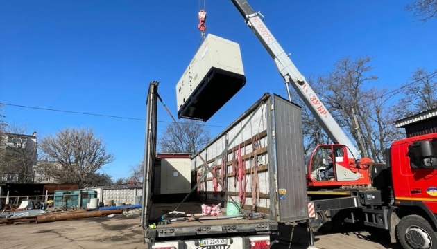 Чернігівщина отримала від німецьких партнерів 140 генераторів