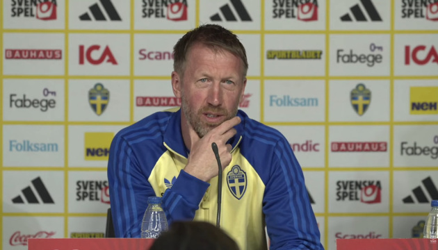 Поттер: Швеція готова до матчу з футболістами України
