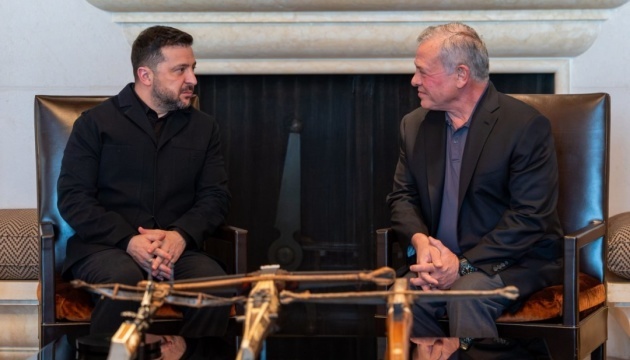 Volodymyr Zelensky et Abdallah II ont discuté des perspectives de coopération en matière de sécurité