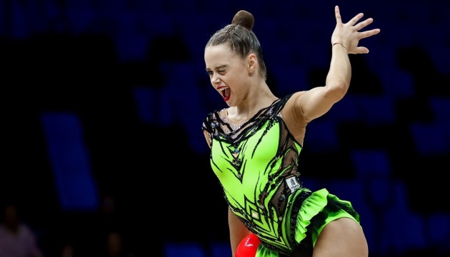 Українка Онофрійчук здобула чотири золоті медалі на етапі КС з художньої гімнастики