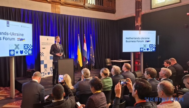 Нідерланди закликають бізнес інвестувати у відбудову України вже зараз