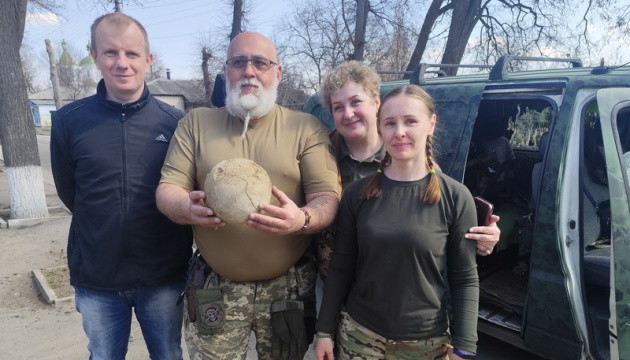 У Переяславі знайшли кістку мамонта, якій 25 000 років