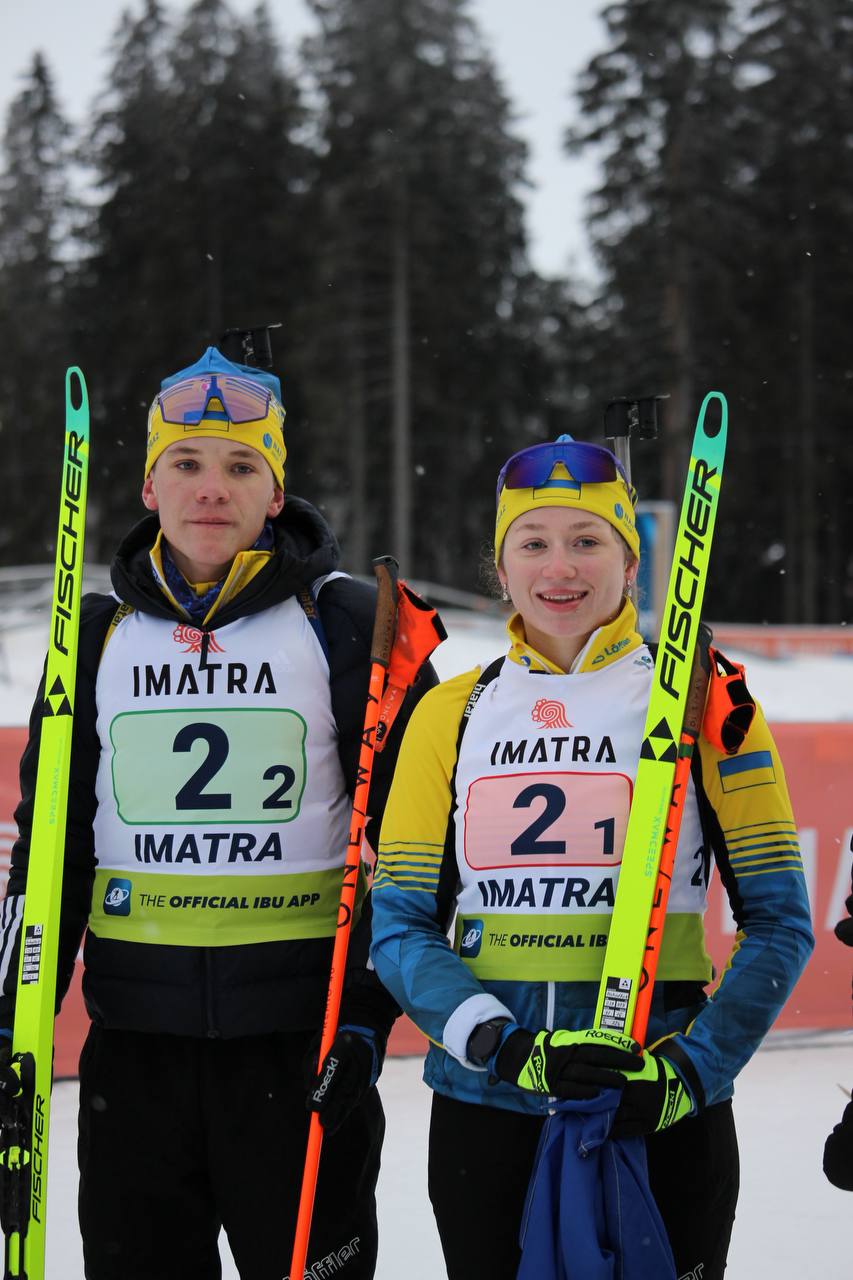 Тетяна і Тарас під час нагородження