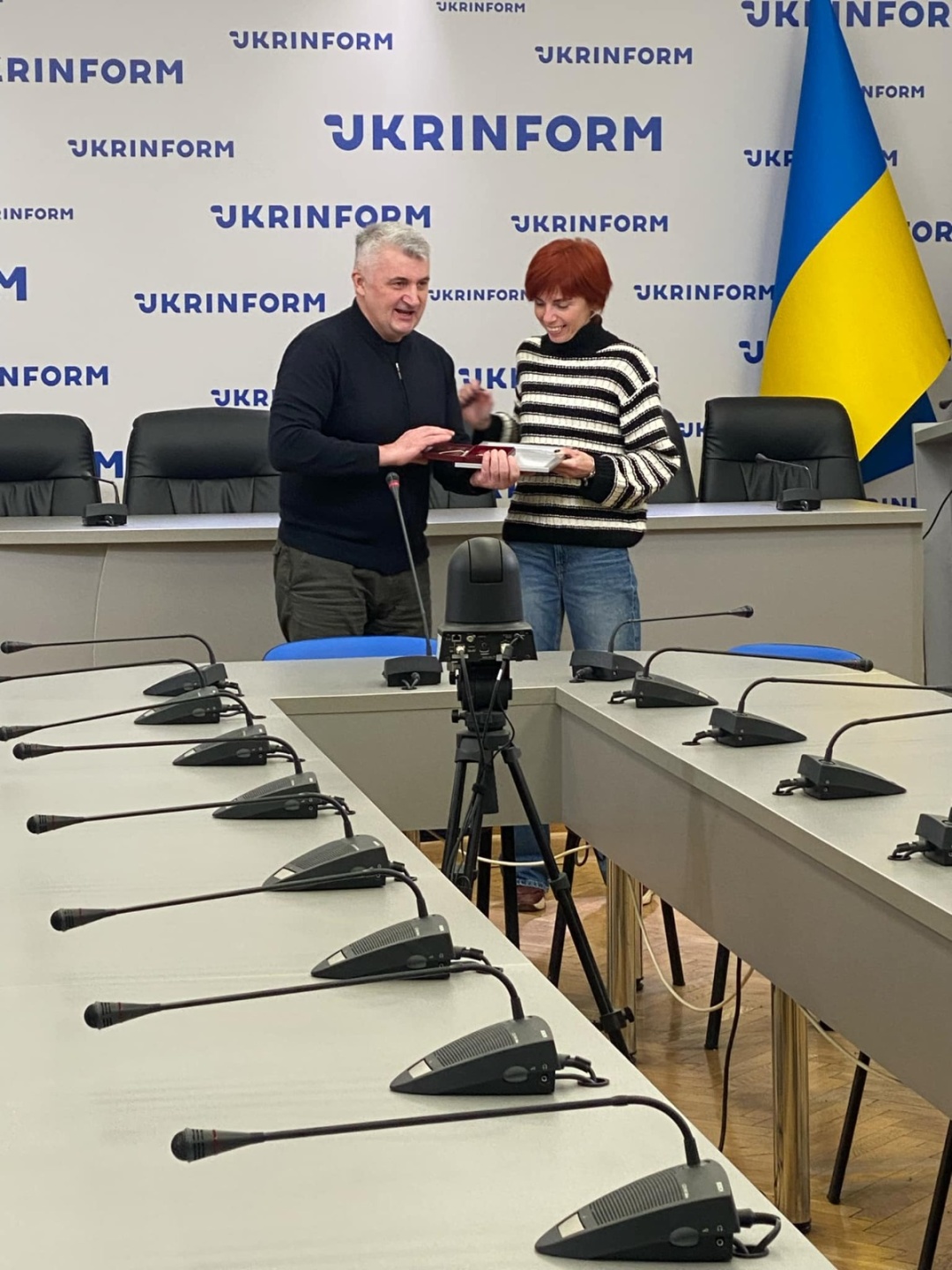 Сергій Череватий та Ольга Звонарьова