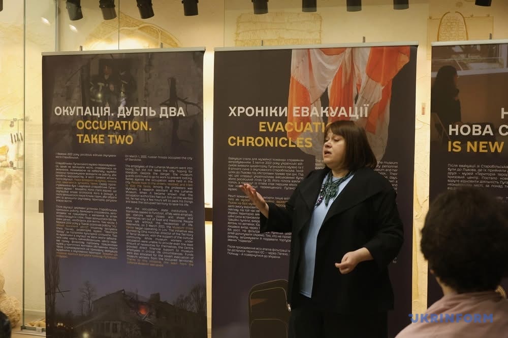 Презентація проекту «Музей у тривожній залізі» у Музеї археології ХНУ імені В.Н.Каразіна. Харків, 02.04.2026.