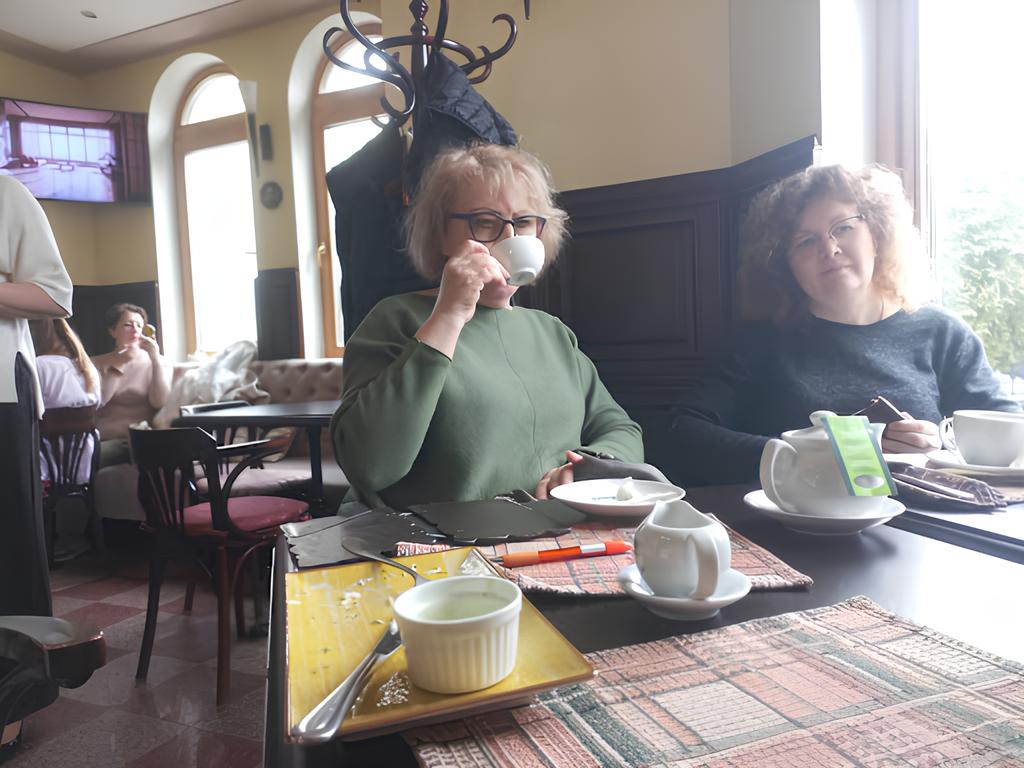 Людмила Виноградська та Світлана Шевченко (праворуч).