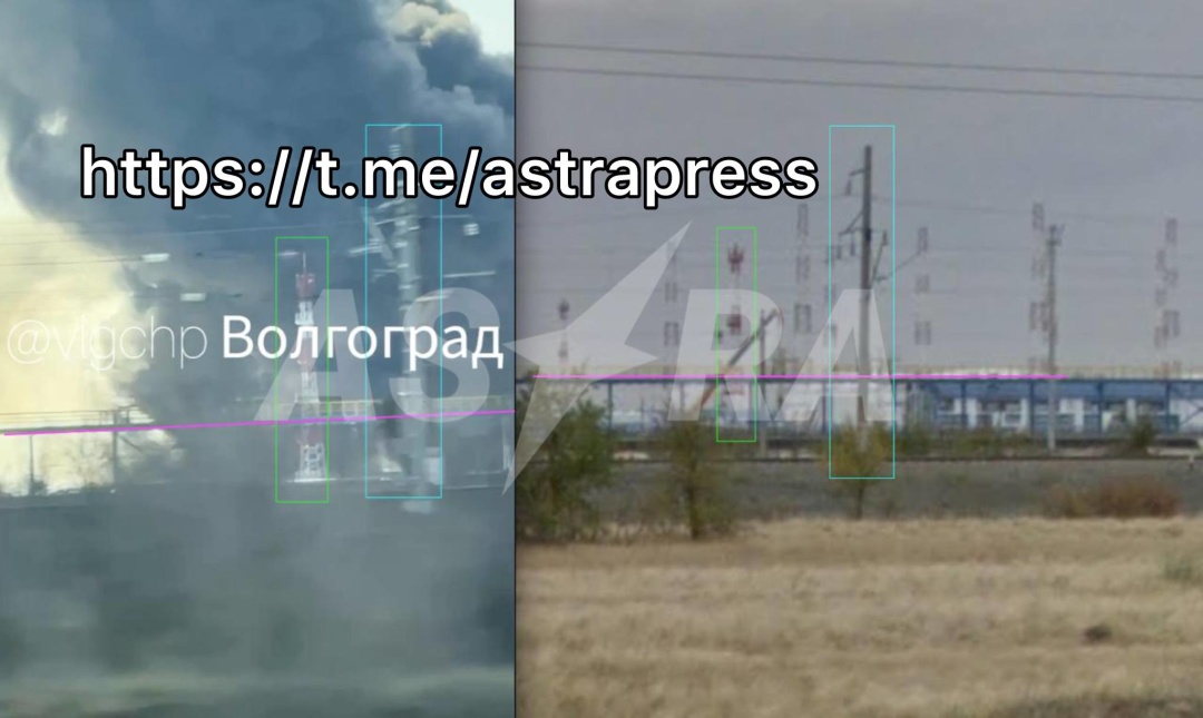 Пожежу видно за 20 кілометрів: у Волгоградській області РФ після атаки горить перекачувальна станція