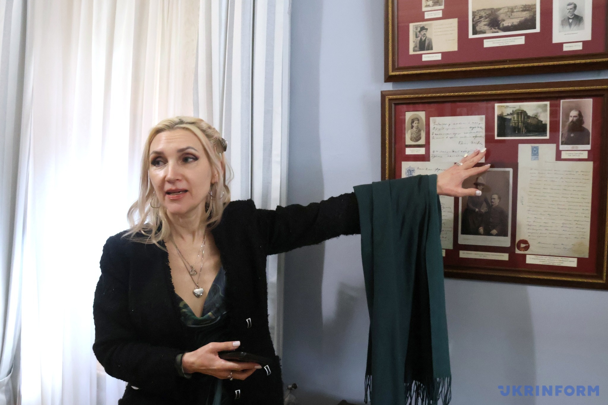 Людмила Ольховська, завідуюча відділом «Іван Франко і Київ» Музею видатних діячів української культури