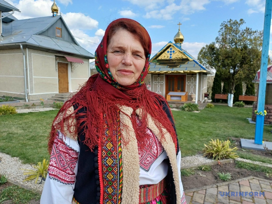 Ореста Гринюк, мешканка села Чортовець