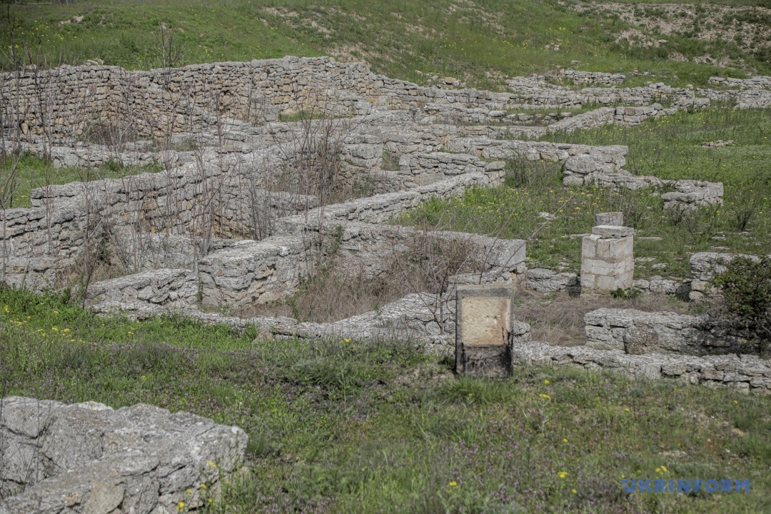 колишні житлові квартали античного міста