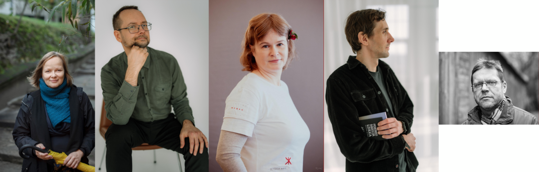 Інгмара Балоде, Маріс Салейс, Мара Полякова, Арвіс Вігулс, Яніс Елсбергс Фото: Читомо