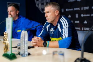 Ребров після гри з Албанією: Сьогодні команда показала гарний футбол