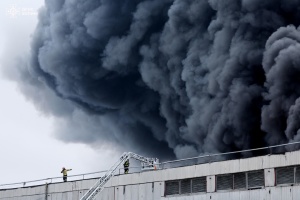 У Луцьку ліквідували масштабні пожежі після російських ударів