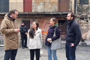 Голова представництва ЮНЕСКО в Україні оглянула масштаби руйнувань Бернардинського комплексу у Львові