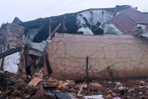 In Region Saporischschja 45 Ortschaften beschossen