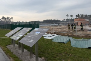 На територію Національного військового кладовища впав російський дрон