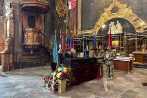 У Львові попрощалися із загиблим унаслідок нападу військовослужбовцем ТЦК Олегом Авдєєвим