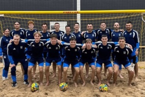 Збірна України з пляжного футболу перемогла Естонію у першому спарингу