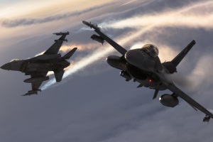 Польські F-16 вдруге за тиждень перехопили російський літак-розвідник у Балтійському морі