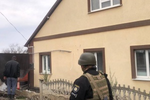 Russian forces shell Zolochiv in Kharkiv region; two people injured