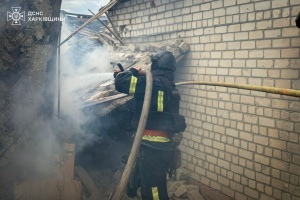 Russian forces strike Velykyi Burluk in Kharkiv region: one killed, three injured