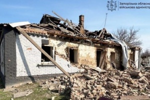 In Region Saporischschja 45 Ortschaften beschossen