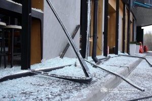 Russians strike Dnipro, leaving 15 people wounded 