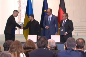 Obrona i gospodarka: Ukraina podpisała dokumenty o współpracy z Niemcami