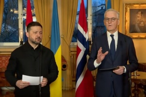 ノルウェーからウクライナに供与された「Ｆ１６」、まもなく運用準備完了へ