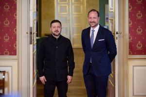 Зеленський зустрівся з Кронпринцом Норвегії - подякував за €9 мільярдів підтримки для України