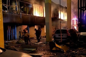 Росіяни обстріляли інфраструктуру одного з портів Великої Одеси