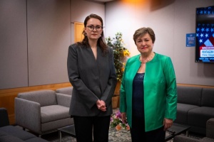 Свириденко у Вашингтоні зустрілася з директоркою-розпорядницею МВФ - про що говорили