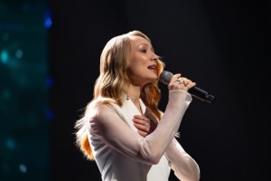 La représentante de l'Ukraine à l'Eurovision 2026 Leléka a interprété son titre Ridnym lors du concert promotionnel à Londres