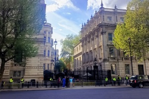 На пʼятий рік війни українці у Великій Британії продовжують щотижневі акції