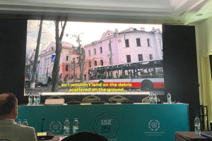 В Асамблеї Міжпарламентського союзу розповіли про злочини Росії проти цивільних в Україні