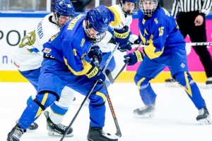 Юнацька збірна України поступилася хокеїстам Казахстану на ЧС-2026 (U18)