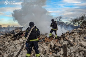 На Сумщині показали наслідки масованого удару по Ямпільській громаді