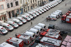 Тайванський народ передав Україні 68 рятувальних автомобілів