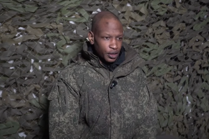 Військові показали допит російського найманця з Кенії, якого взяли в полон у Куп’янську